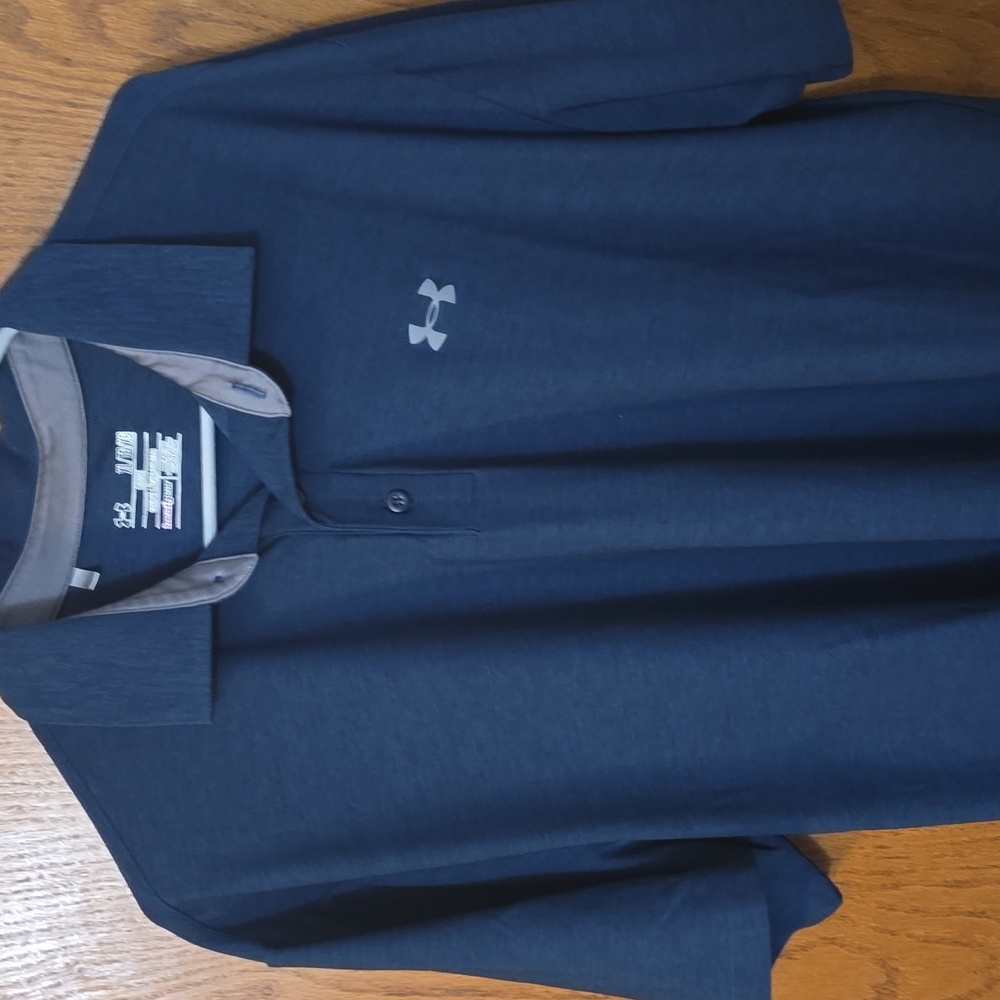 Under Armour Blue XL Polo